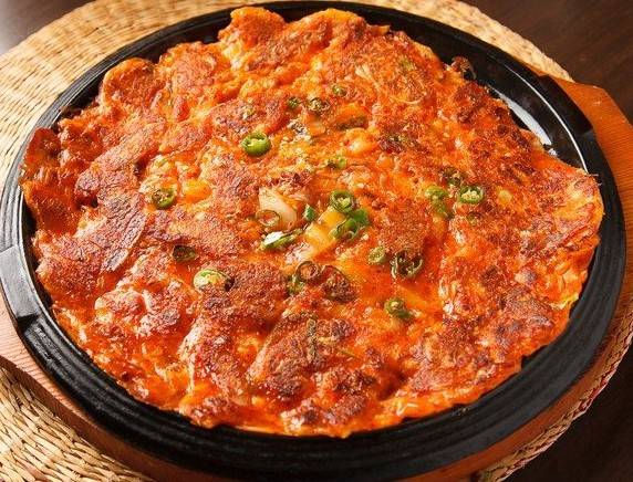 A1(K).Kimchi Pancake(김치전,泡菜饼)